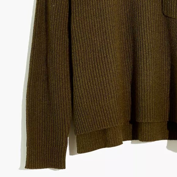 NEW Madewell Thompson Pocket Pullover Sweater Top - Picture 9 of 9